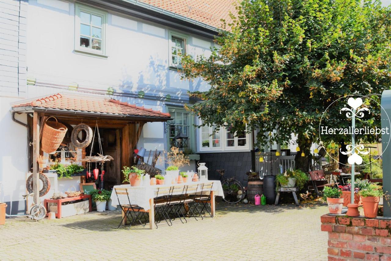 Ferienwohnung Herzallerliebst Bad Lauterberg Esterno foto