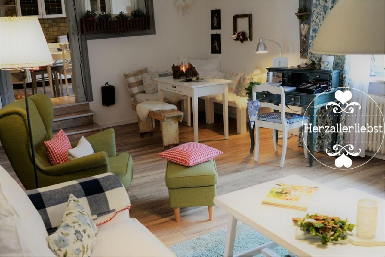 Ferienwohnung Herzallerliebst Bad Lauterberg Esterno foto